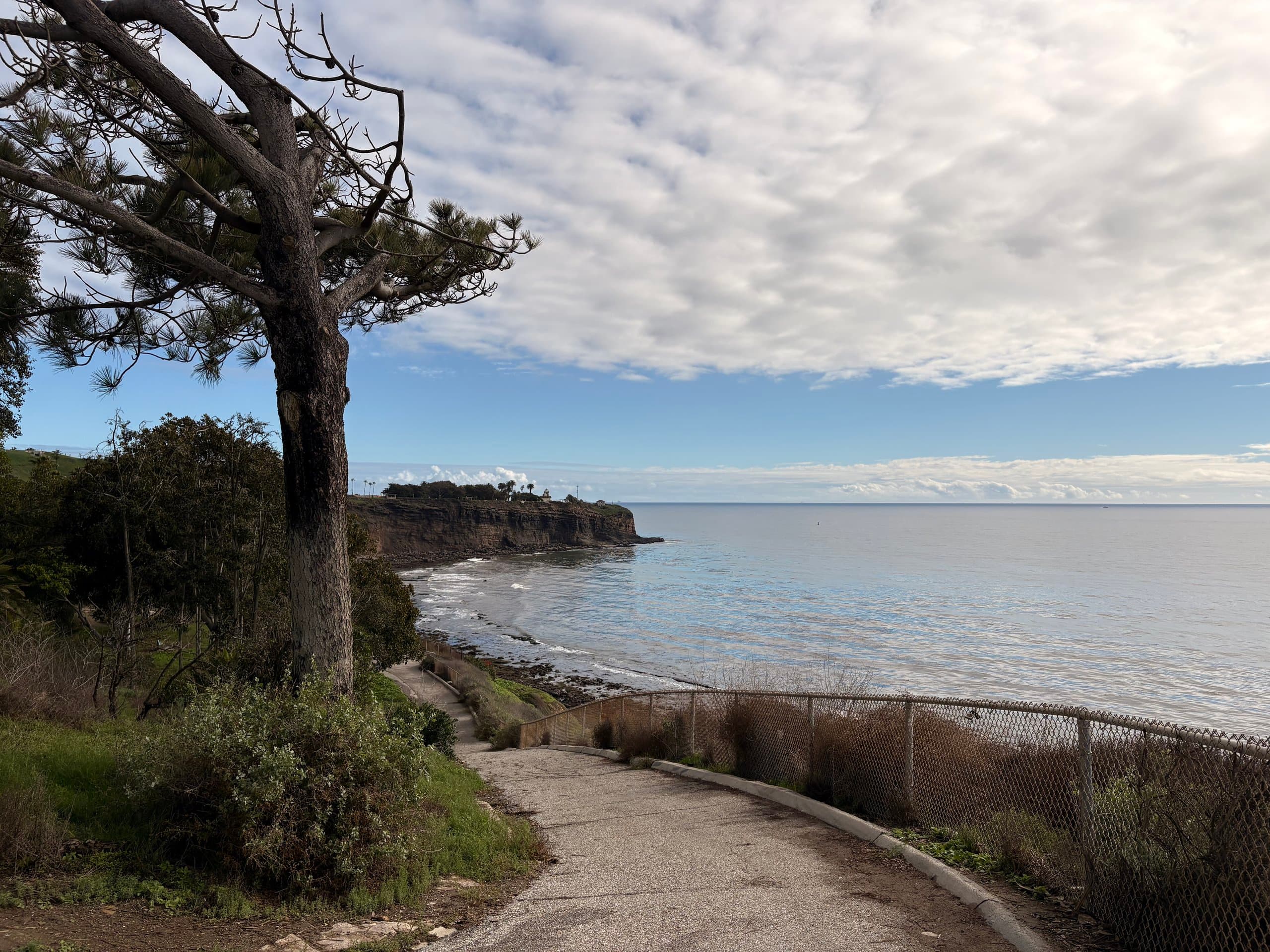 San Pedro cliffs